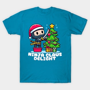 kawaii Ninja christmas T-Shirt